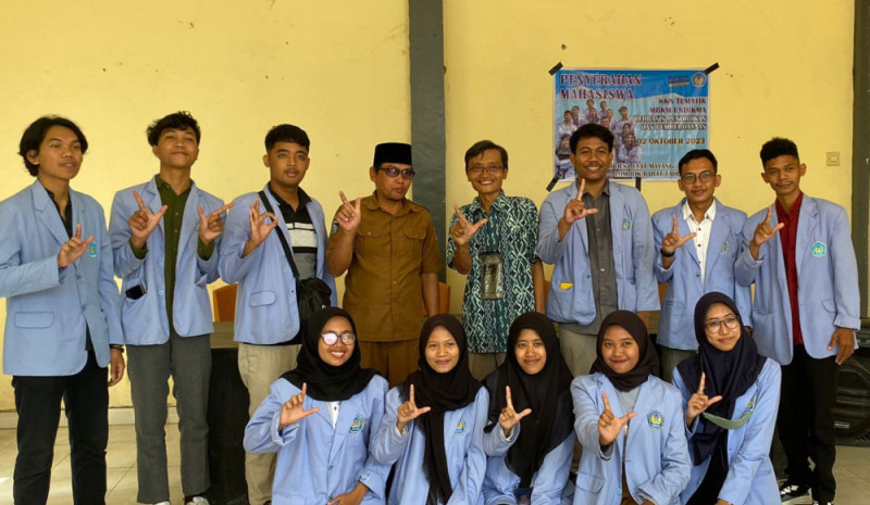 PELEPASAN SERTA PENERIMAAN MAHASISWA KKN UNDIKMA