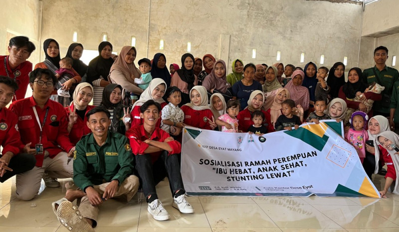 Sosialisasi Ramah Perempuan: “Ibu Hebat, Anak Sehat, Stunting Lewat” Yang Diselenggarakan Oleh Kelompok KKP UIN Mataram Desa Eyat Mayang